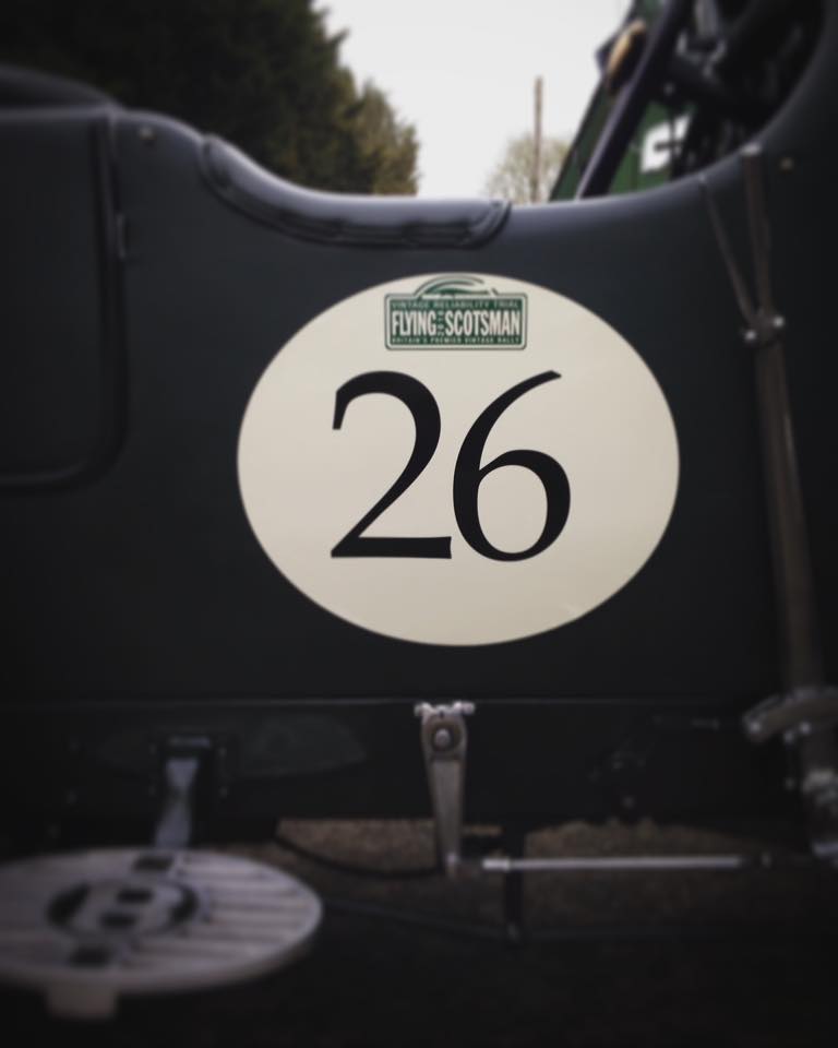 VBE race support at a historic event