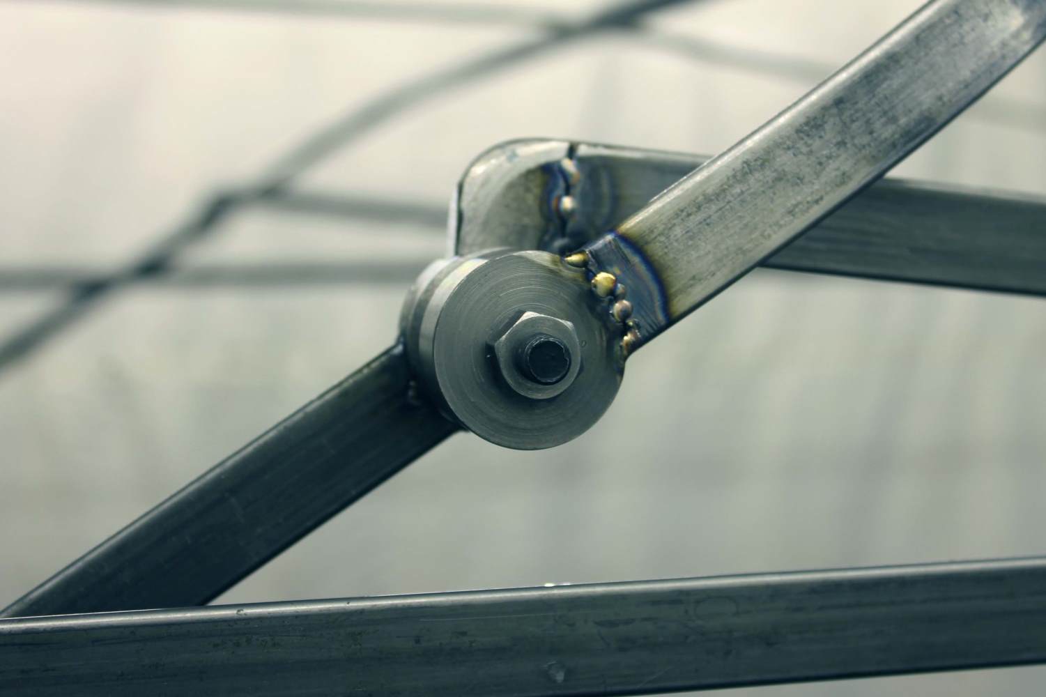 Hoodframe under construction