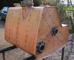 Speed Six Fuel Tank — vintage Bentley part